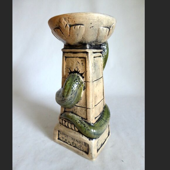 NEW 2020 LE #100/200 INDIANA JONES "FORBIDDEN RYE" COBRA SNAKE CERAMIC TIKI MUG - Picture 5 of 13